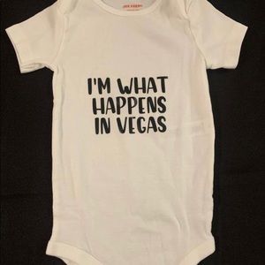 “I’m what happens in Vegas” Onesie 18m-24m